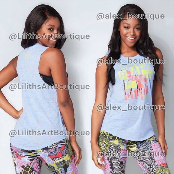 🖤Zumba Tank (H037)- Size M for Women - Picture 1 of 9